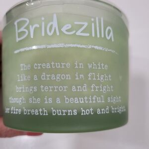 BRIDEZILLA Green Candle